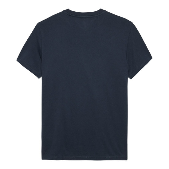 Tommy Hilfiger Ανδρική κοντομάνικη μπλούζα Linear Logo Slim Crew Neck T-Shirt